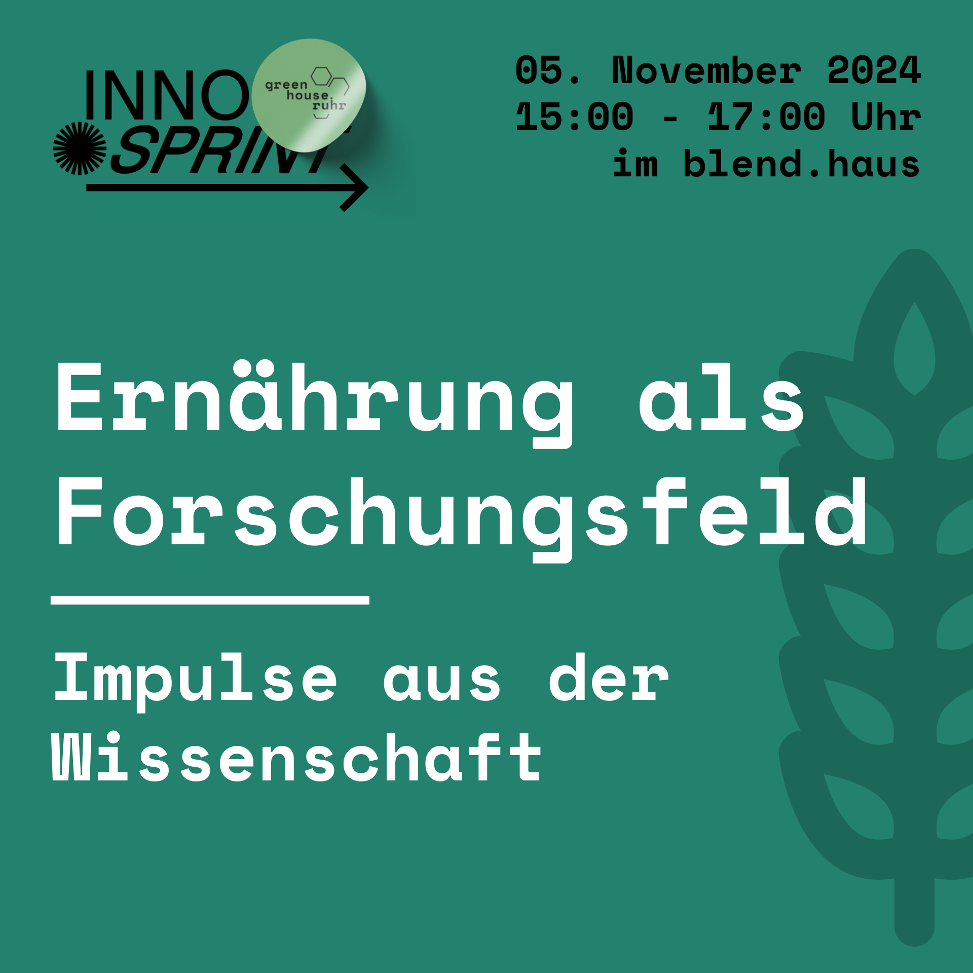 Ernährung als Forschungsfeld