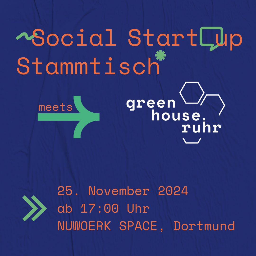 Social Startup Stammtisch meets greenhouse.ruhr