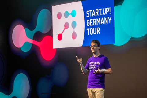Start.up! Germany Tour 2025, Dominik Stute Start.up! Germany Tour 2025, Dominik Stute