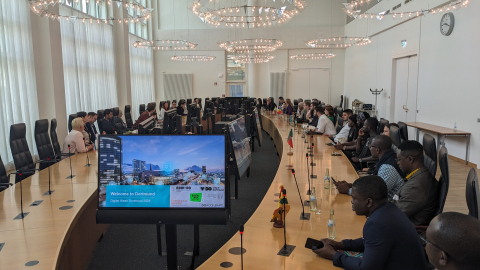 Die internationalen Gäste der Digitalen Woche Dortmund werden im Rathaus empfangen Die internationalen Gäste der Digitalen Woche Dortmund werden im Rathaus empfangen