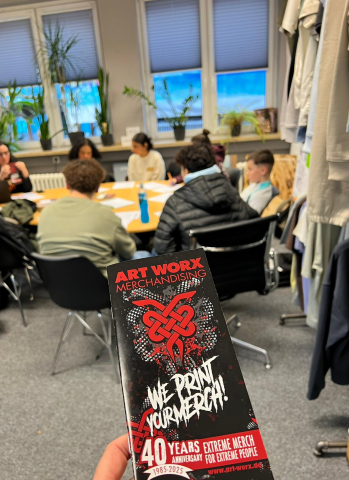Betriebsbesuch bei Art Worx Merchandising GmbH Betriebsbesuch bei Art Worx Merchandising GmbH