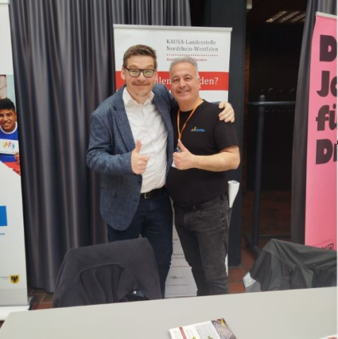 André Deutschmann (WFDO) & KAUSA-Botschafter