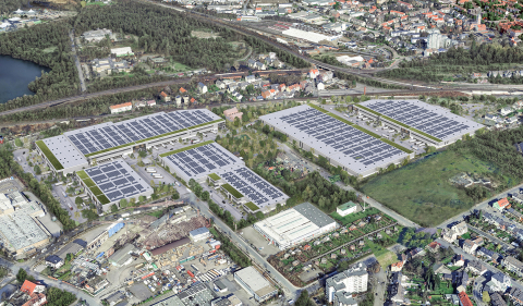 Rendering Luftbild