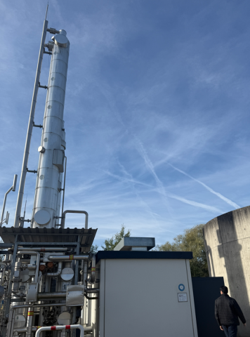 Biogasaufbereitungsanlage